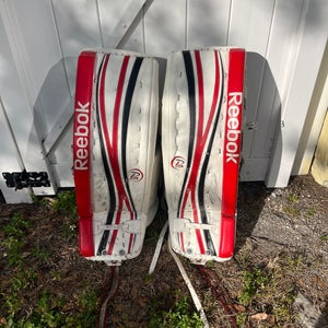 34" 2012 Reebok Premier 4 Pro Goalie Leg Pads (Used)