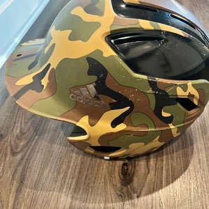 Small / Medium Adidas Triple Stripe Batting Helmet (Used)