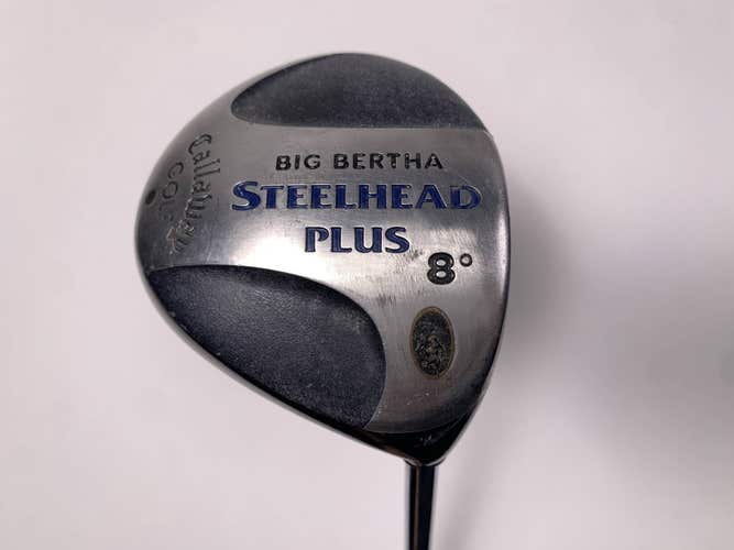 Callaway Steelhead Plus Driver 8* Big Bertha Regular Steel Mens RH