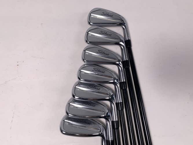 Titleist T200 2023 Iron Set 5-PW+GW Tensei Blue AV AM(2) Series Stiff Mens RH