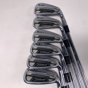 Titleist 710 AP2 Iron Set 4-PW True Temper DG S300 Stiff Steel Mens RH- no 6i