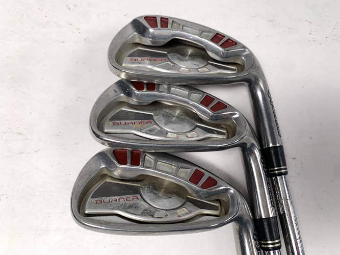 TaylorMade Burner HT Iron Set 8-PW Burner Superfast 85g Regular Steel Mens RH