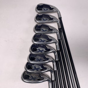 Callaway X-20 Iron Set 5-PW+GW+SW 75g Regular Graphite Mens RH +1/2''