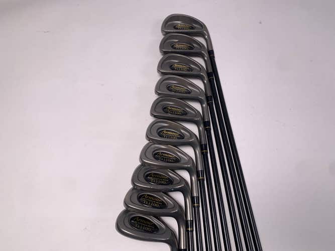 Tommy Armour Titanium 100 Iron Set 3-PW+GW+SW Aldila Regular Graphite Mens RH