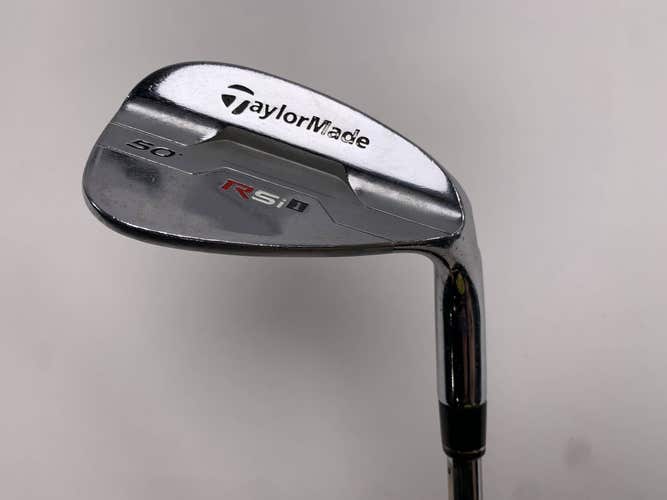 TaylorMade RSi 1 Gap Wedge GW 50* KBS 90g Wedge Steel Mens RH