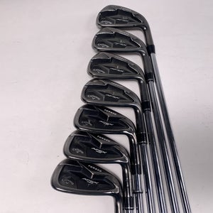 Callaway Apex 19 Smoke Iron Set 4-PW True Temper Dynamic Gold S300 Stiff RH