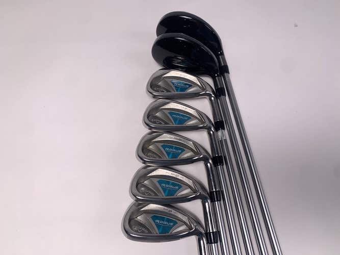 Callaway Rogue Iron Set 4H-5H 6-PW Aldila Quaranta 40g Ladies RH