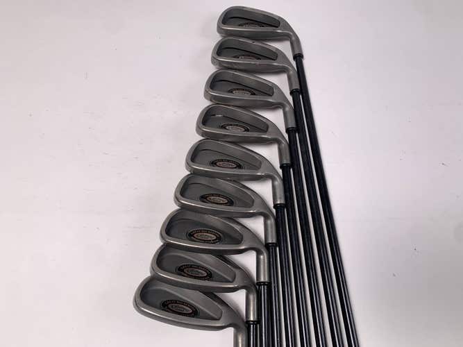 Callaway Big Bertha Tungsten Titanium Iron Set 3-PW+SW RCH 96 Regular RH