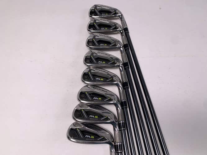 TaylorMade M2 2019 Iron Set 4-PW+GW REAX 65g Regular Graphite Mens RH