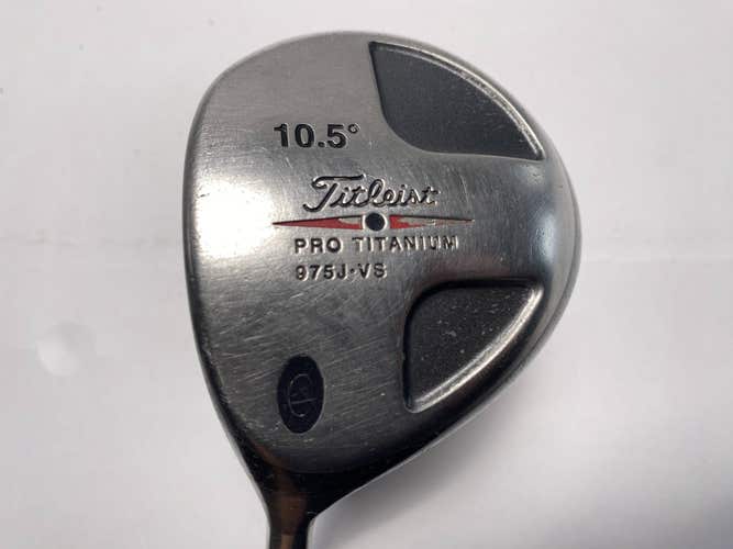 Titleist 975 JVS Driver 10.5* UltraLight 60g Regular Graphite Mens LH