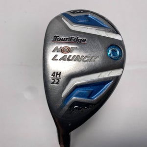 Tour Edge Hot Launch 4 Hybrid 22* Hot Launch 60g Regular Graphite Mens LH