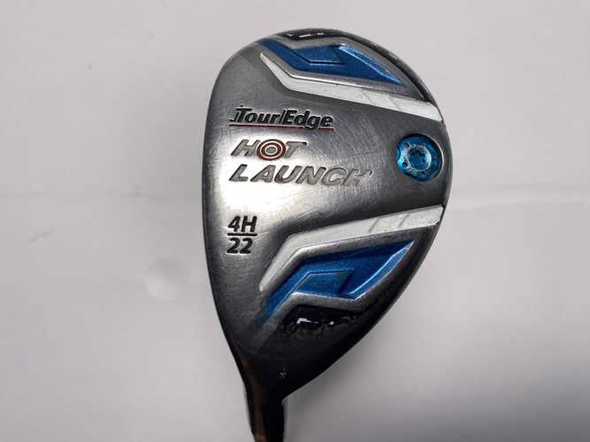 Tour Edge Hot Launch 4 Hybrid 22* Hot Launch 60g Regular Graphite Mens LH