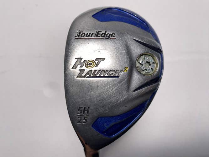 Tour Edge Hot Launch 2 5 Hybrid 25* UST Mamiya Hot Launch 2 55g Senior LH