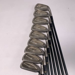 Cobra King Cobra Oversize Iron Set 3-PW+SW Senior Graphite Mens RH +1/2''