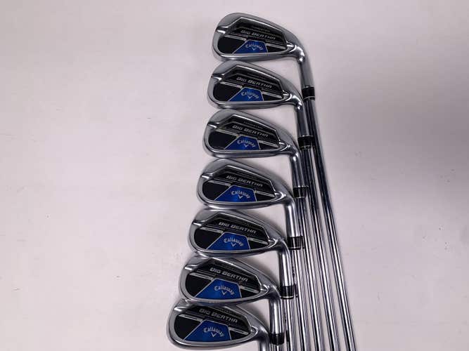 Callaway Big Bertha B21 Iron Set 5-PW+GW KBS Max CT80 Regular Steel Mens RH