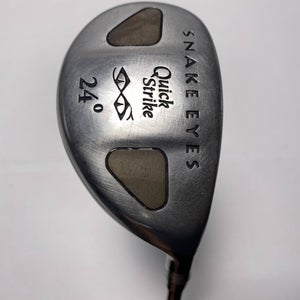 Snake Eyes Quick Strike Tour Hybrid 24* UST iRod Regular RH Oversize Grip