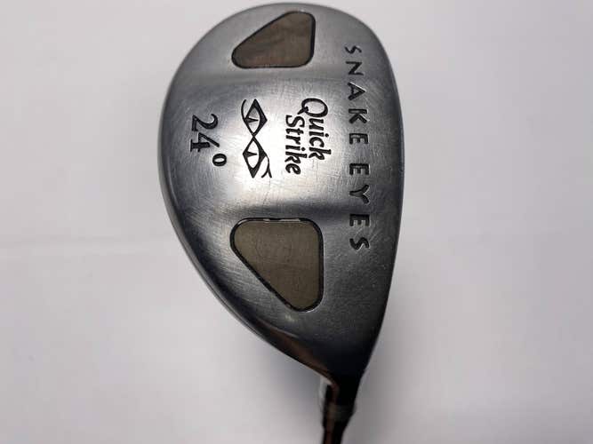 Snake Eyes Quick Strike Tour Hybrid 24* UST iRod Regular RH Oversize Grip