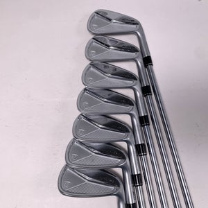 TaylorMade P7MC 2023 Iron Set 4-PW Project X IO 6.0 110g Stiff Steel Mens RH