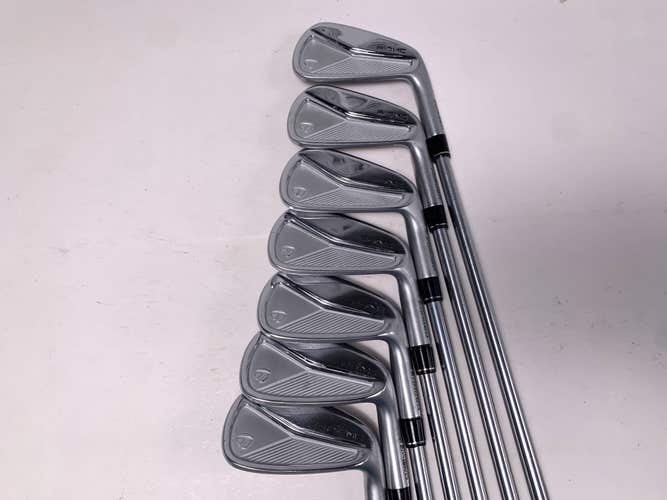 TaylorMade P7MC 2023 Iron Set 4-PW Project X IO 6.0 110g Stiff Steel Mens RH
