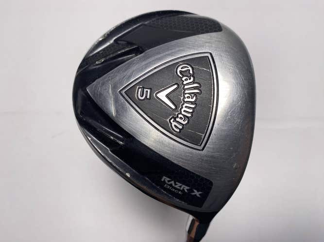 Callaway Razr X Black 5 Fairway Wood 18* 60g Regular Graphite Mens RH