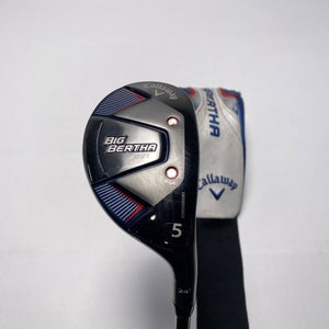 Callaway Big Bertha B21 5 Hybrid 24* RCH 65 65g Regular Graphite Mens RH HC