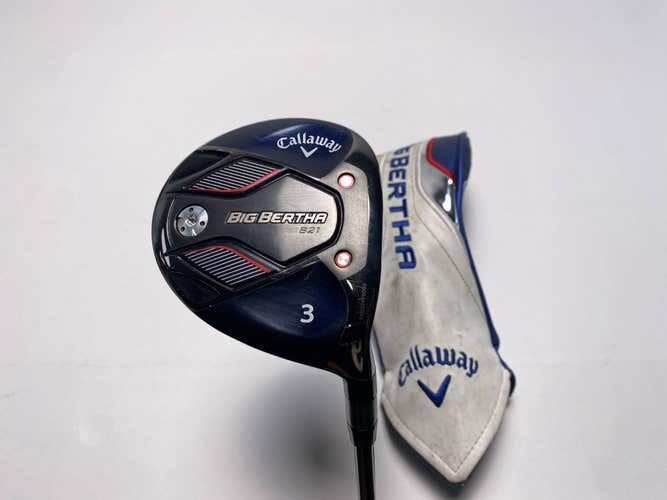 Callaway Big Bertha B21 3 Fairway Wood 15* RCH 55g Regular Graphite Mens RH HC