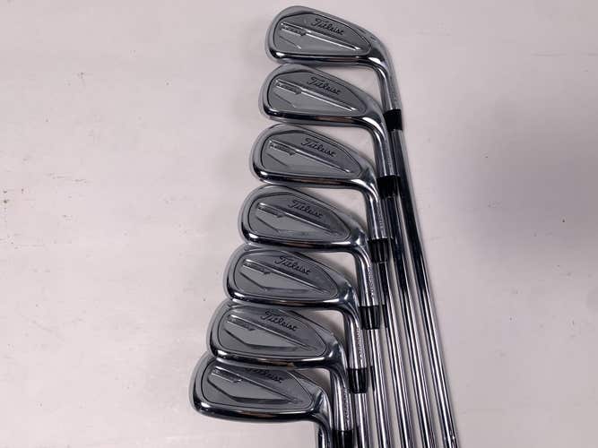 Titleist T350 2023 Iron Set 5-PW+GW True Temper AMT S300 Red Stiff Steel Mens RH