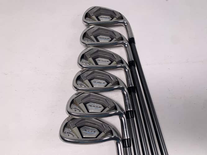 Callaway Rogue Iron Set 5-PW Aldila Synergy 60g Regular Graphite Mens RH