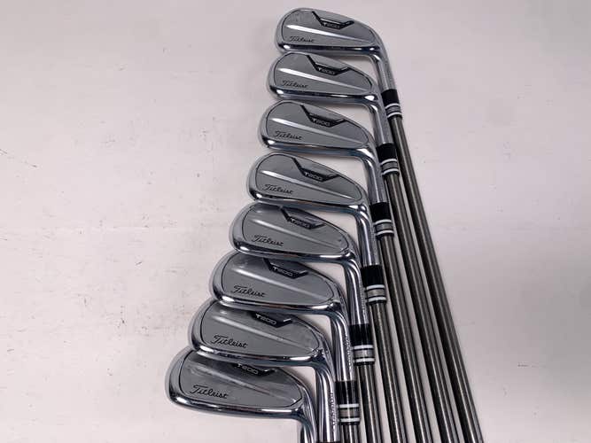 Titleist T200 2021 Iron Set 4-PW+GW AeroTech SteelFiber i110 CW Stiff Mens RH