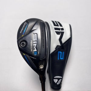 TaylorMade SIM2 Rescue 3 Hybrid 19.5* Tensei Blue Raw AV Series 80g Stiff RH HC