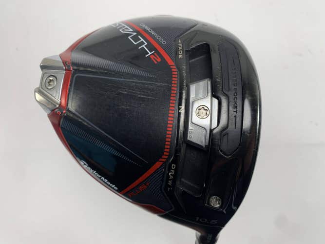 TaylorMade Stealth 2 Plus Driver 10.5* EvenFlow Riptide 6.0 50g Stiff Mens RH