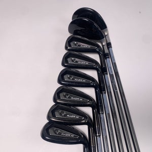 Callaway Razr XF Hybrid Iron Set 4H-5H 6-PW+SW 55g Senior RH +1''