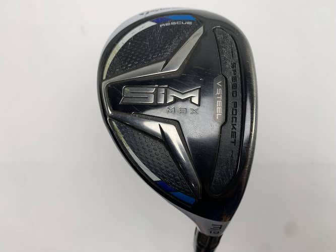 TaylorMade SIM MAX 3 Hybrid 19* Fujikura Ventus 6-R Regular Graphite Mens RH
