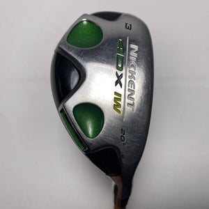 Nickent 4DX Ironwood 3 Hybrid 20* UST ProForce V2 Regular Graphite Mens RH