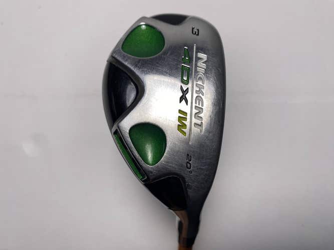 Nickent 4DX Ironwood 3 Hybrid 20* UST ProForce V2 Regular Graphite Mens RH