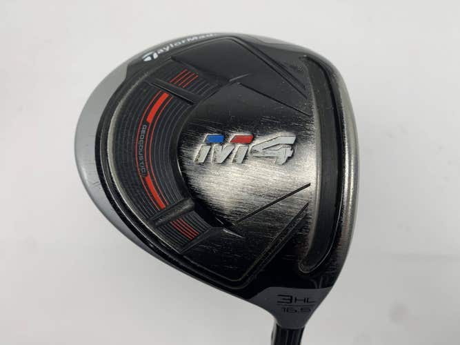 TaylorMade M4 3 HL Fairway Wood 16.5* Fujikura Atmos Regular Graphite Mens RH