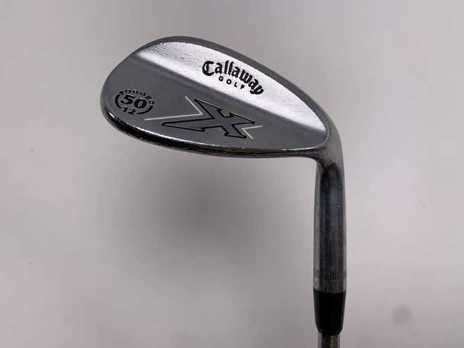 Callaway X Forged Gap Wedge GW 50* 12 Bounce Wedge Steel Mens RH