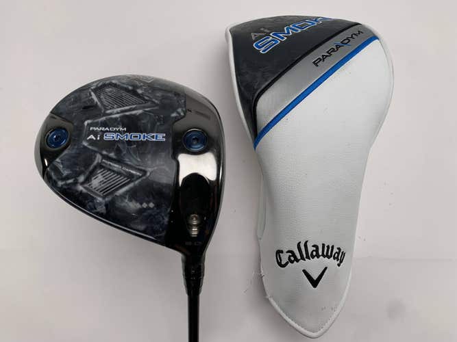 Callaway Paradym Ai Smoke TD Driver 9* HZRDUS 6.5 Extra Stiff Mens RH HC