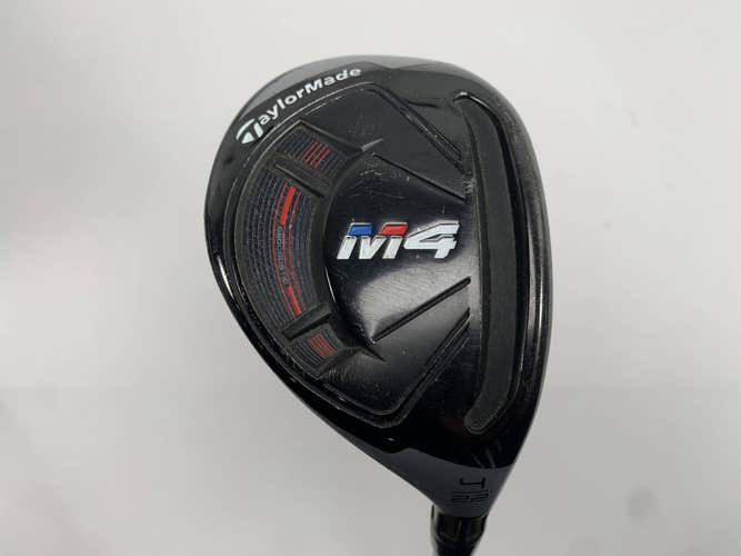 TaylorMade M4 4 Hybrid 22* Fujikura Atmos 5A Senior Graphite Mens RH