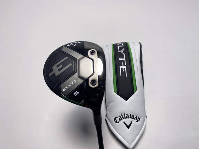 Callaway Elyte X 5 Fairway Wood 18* Vanquish 5R Regular Graphite Mens RH HC