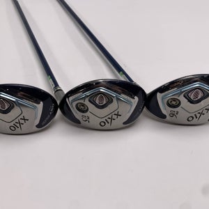 XXIO 8 Hybrid Set 4 5 6 22* 25* 28* MP 800 38g Ladies Graphite Womens RH