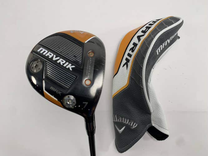 Callaway Mavrik Max 7 Fairway Wood 21* EvenFlow Riptide 5.0 50g Senior RH HC