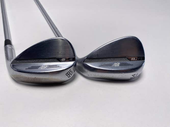 Titleist Vokey SM8 Tour Chrome Wedge Set 54* 10 | 58* 8 Wedge Steel Mens RH