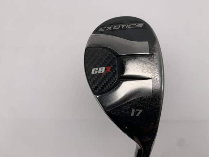 Tour Edge Exotics CBX 2 Hybrid 17* Project X HZRDUS 6.0 Stiff Graphite Mens RH