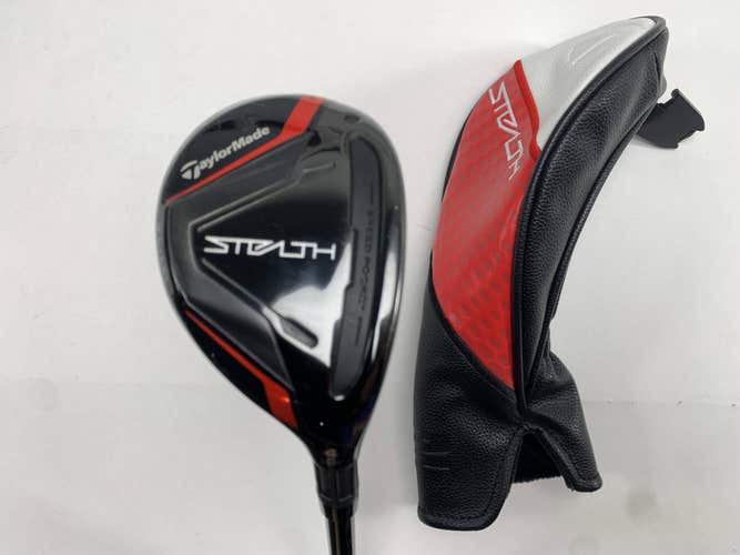 TaylorMade Stealth Rescue 4 Hybrid 22* Ventus Black Red 6R Regular Mens RH HC