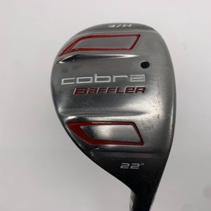 Cobra Baffler 2012 4 Hybrid 22* 53g Regular Graphite Mens RH