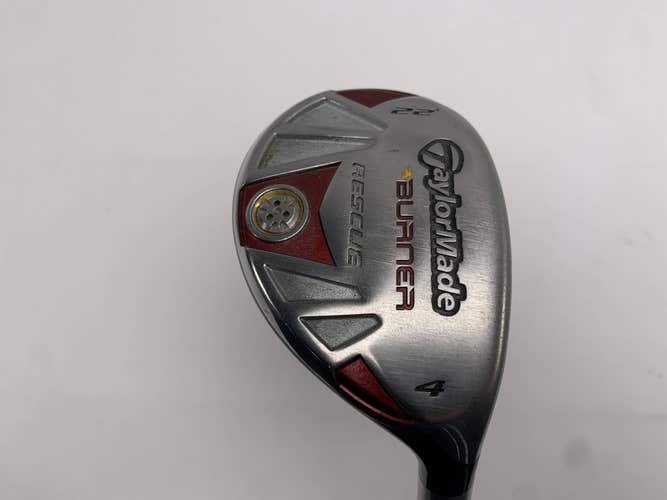 TaylorMade Burner Rescue 4 Hybrid 22* REAX SuperFast 65g Senior Graphite Mens RH