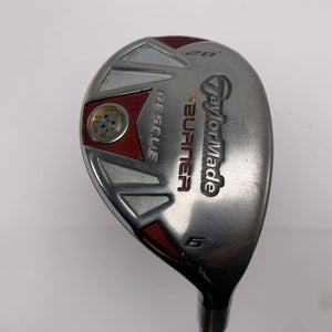TaylorMade Burner Rescue 6 Hybrid 28* REAX SuperFast 65g Senior Graphite Mens RH