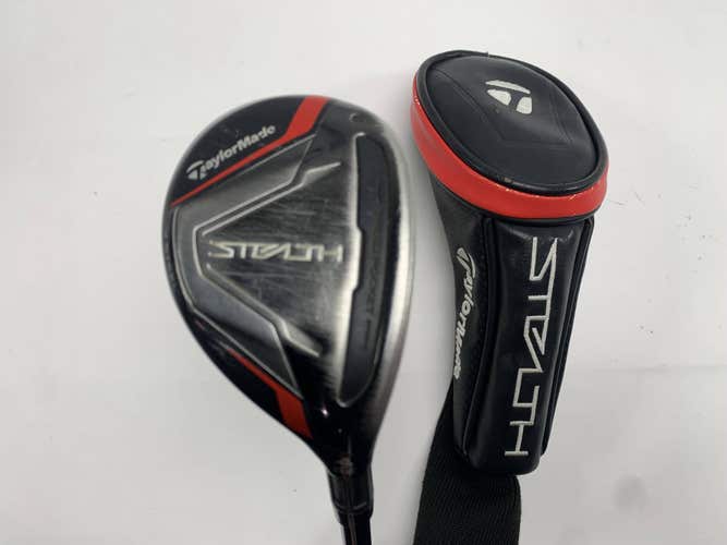 TaylorMade Stealth Rescue 4 Hybrid 22* Fujikura Air Speeder 50g Stiff Mens RH HC