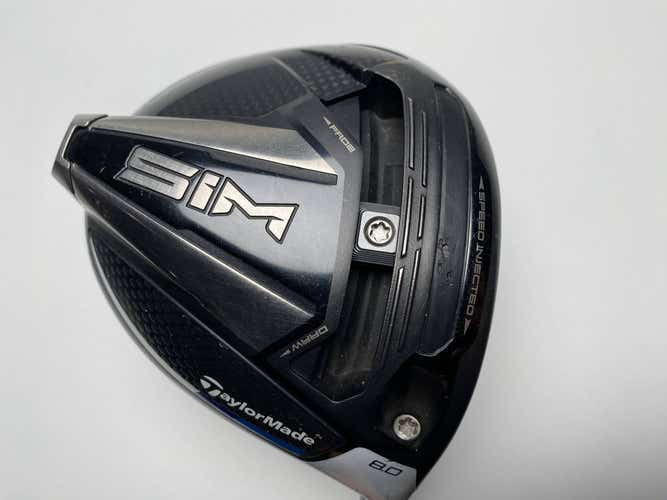 TaylorMade SIM Driver 8* Aldila Rogue 110 MSi 3.1 70g Stiff Graphite Mens RH